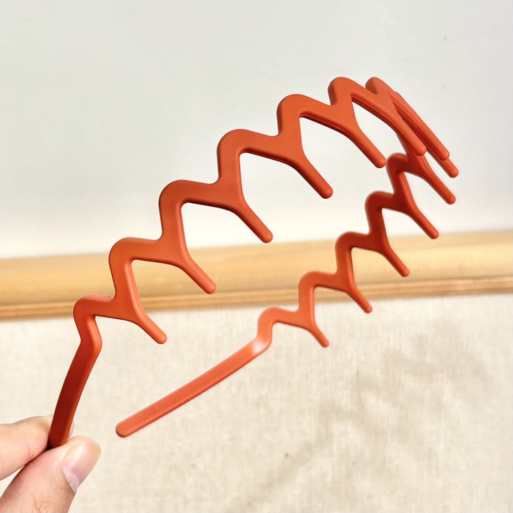 Hollow-out woven headband/bangs hair clip