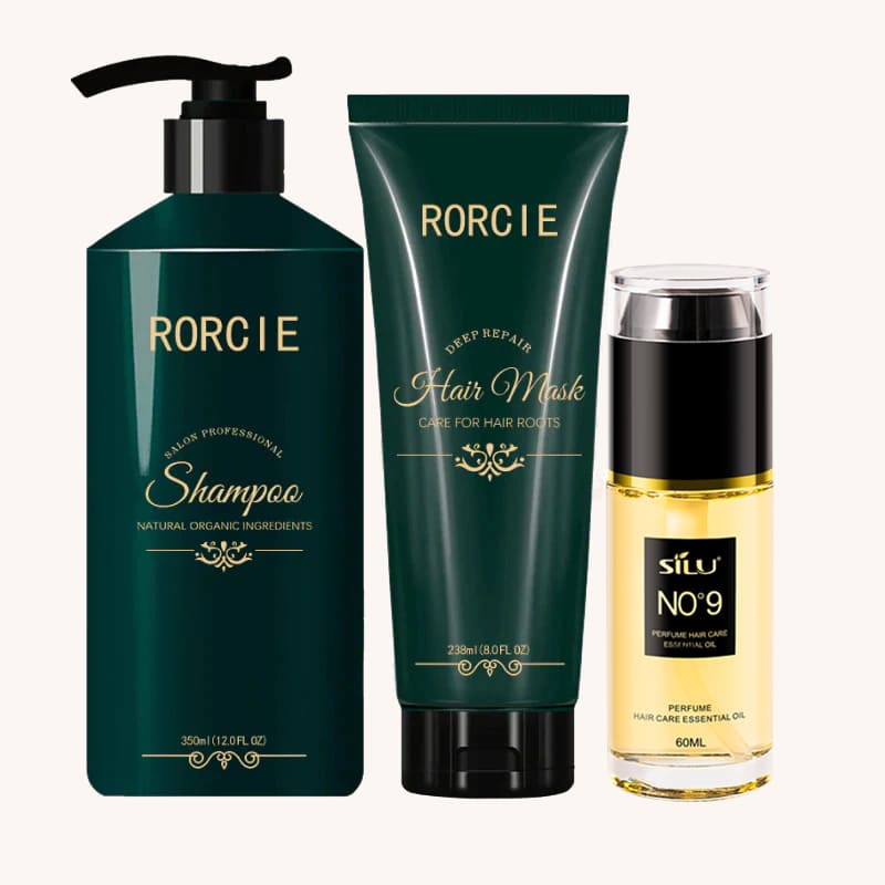 Rorcie - Hair Mask & Hair Oil & Shampoo Set