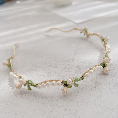 Bellflower Pearl Hairband