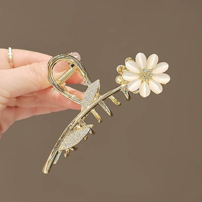 Opal Flower Diamond Hairpin