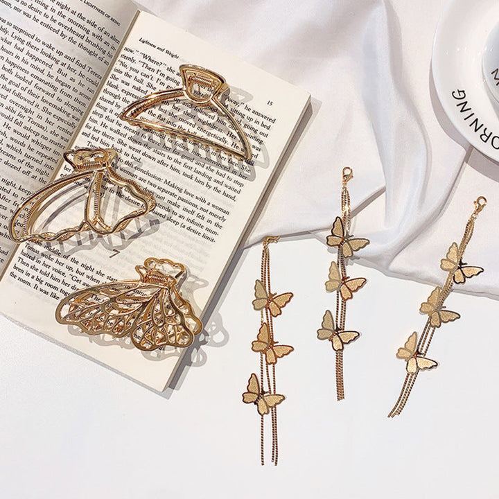 Butterfly Tassel Hair Clip