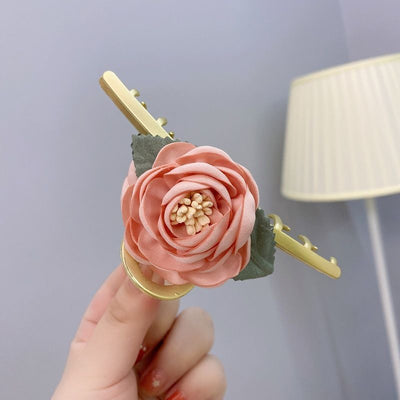 French Rose Hair Clip