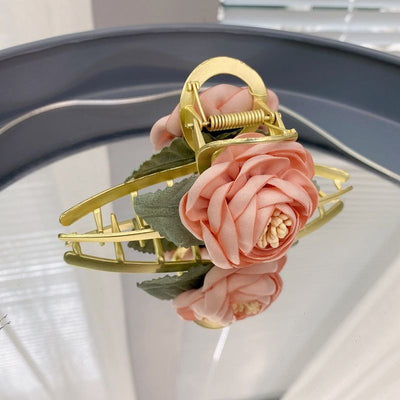 French Rose Hair Clip