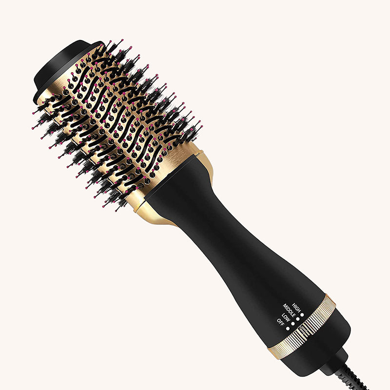 24K Gold One Step Volumizer Hair Dryer and Hot Air Brush