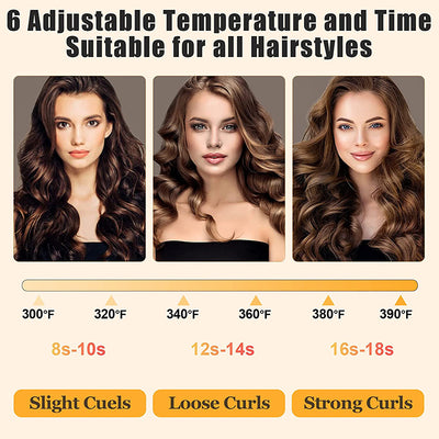 Unbound Cordless Multifunctional Automatic Hair Curler