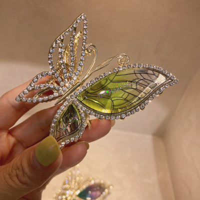 Crystal Butterfly Princess Hair Clip