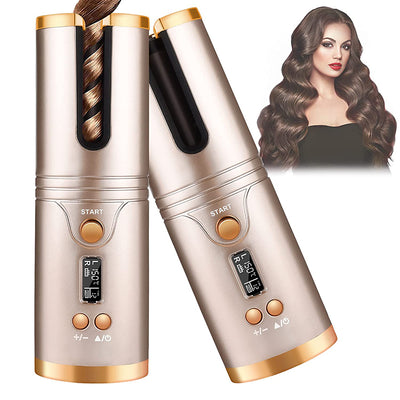 Unbound Cordless Multifunctional Automatic Hair Curler